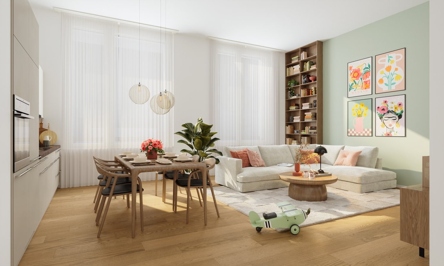 6 ½ rooms apartment, foto 1 di 9