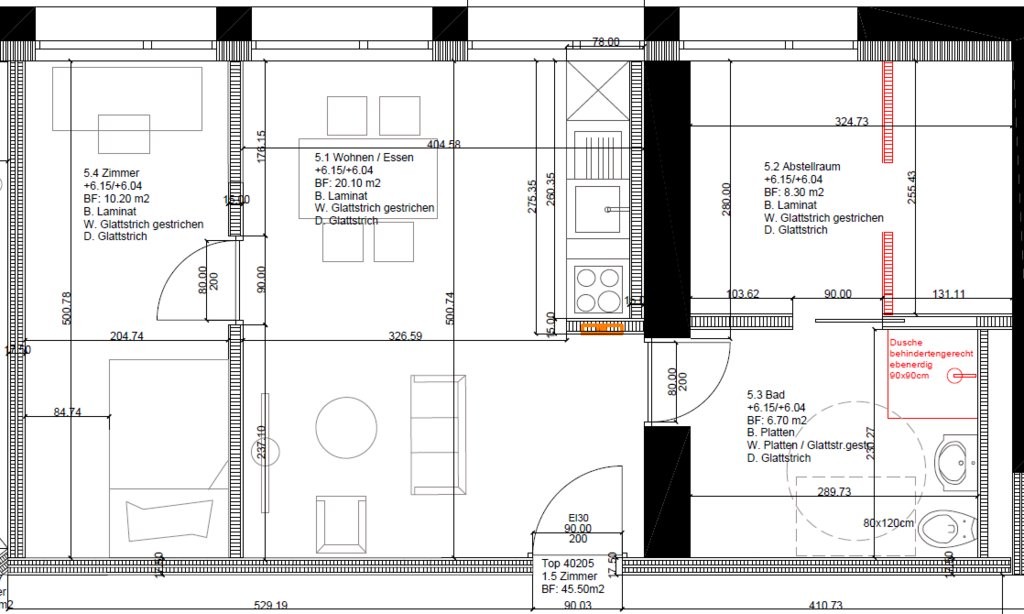 Appartamento di 2 ½ locali, foto 7 di 7