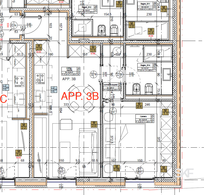 2 ½ rooms apartment