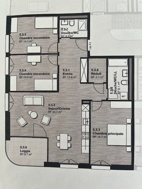 Appartamento di 4 ½ locali, foto 4 di 4