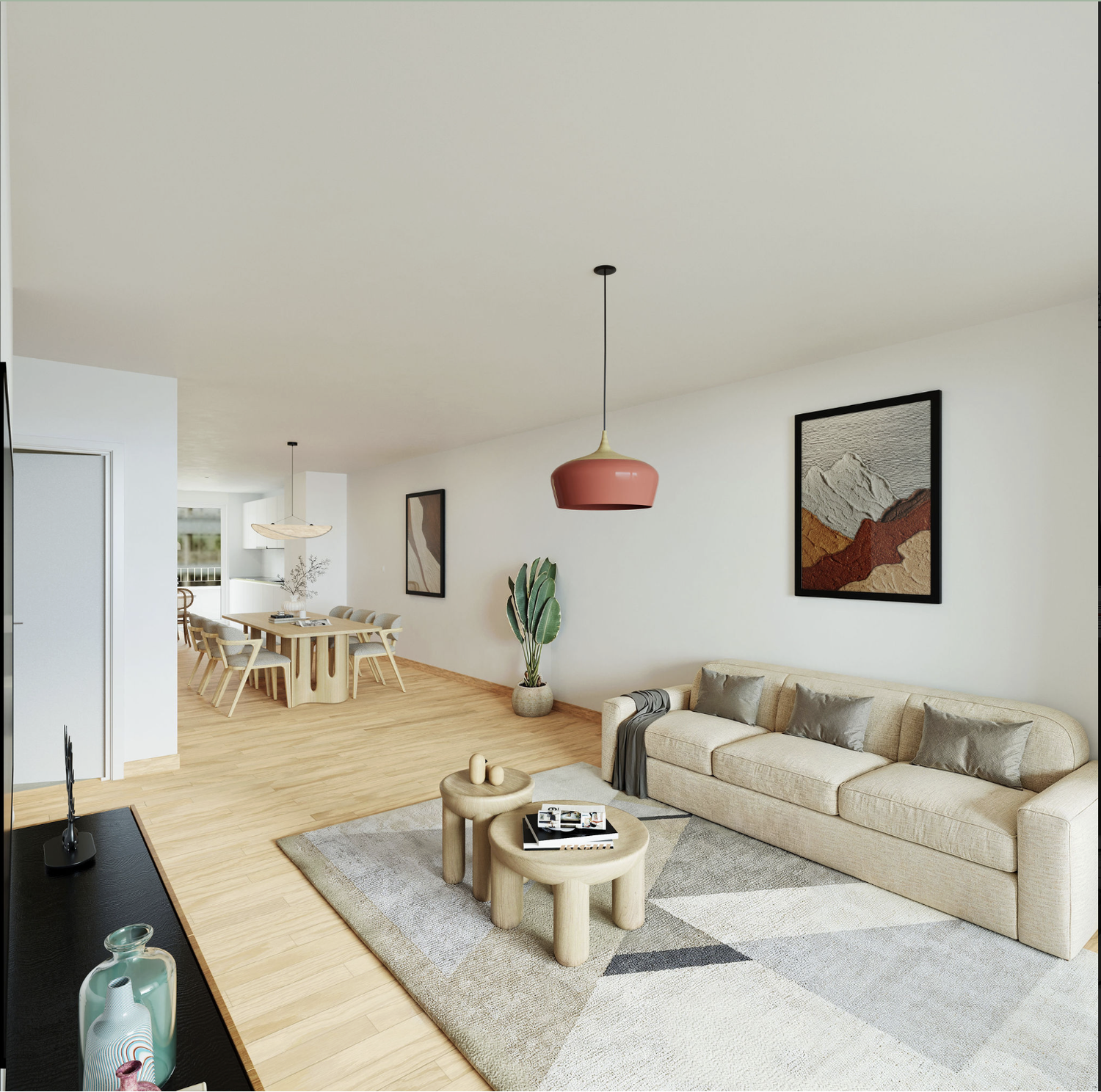 appartamento di 3 locali, foto 3 di 5