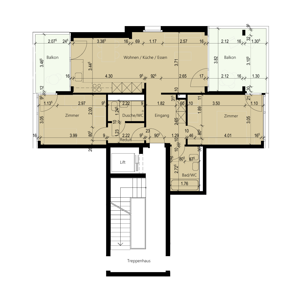 Appartamento di 3 ½ locali, foto 8 di 8
