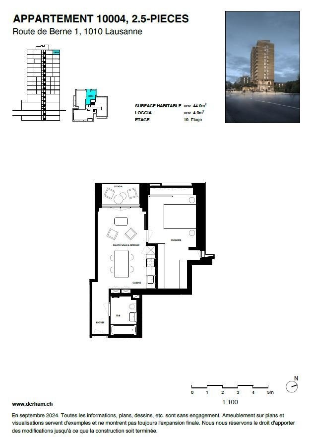 Appartamento di 2 ½ locali, foto 8 di 8