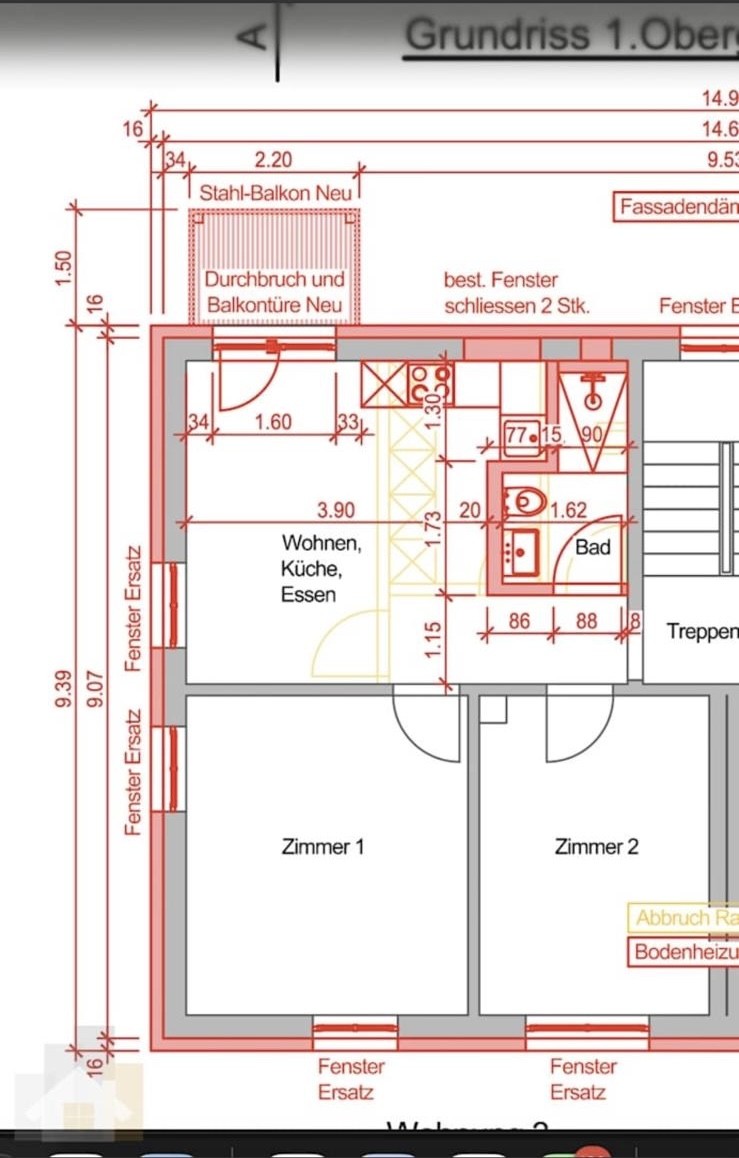 Appartamento di 3 ½ locali, foto 4 di 4