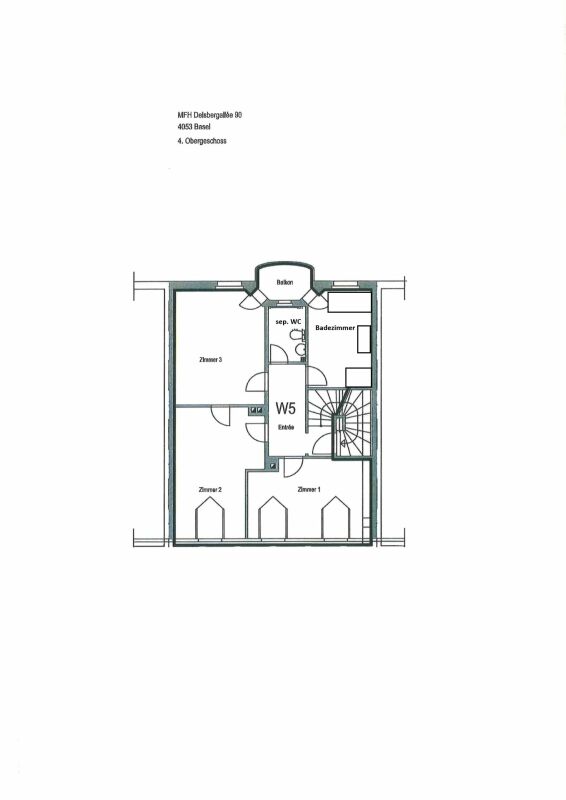 4 ½ rooms apartment, foto 6 di 7