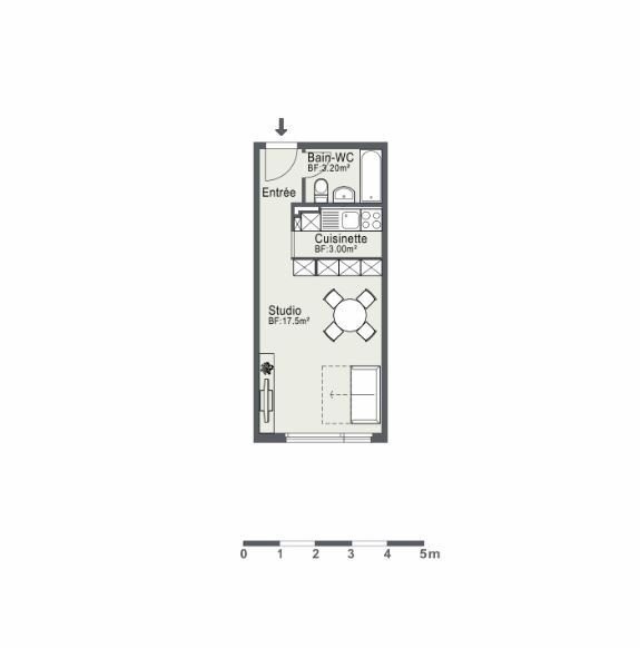 Appartamento di 2 ½ locali, foto 8 di 9
