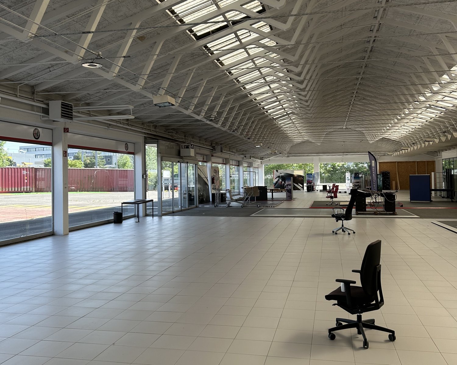 1000m² industrial object