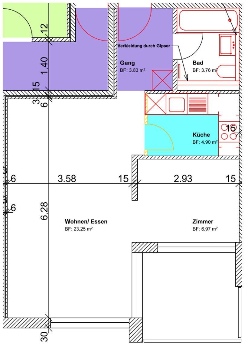 appartamento arredato di 2 locali, foto 10 di 10
