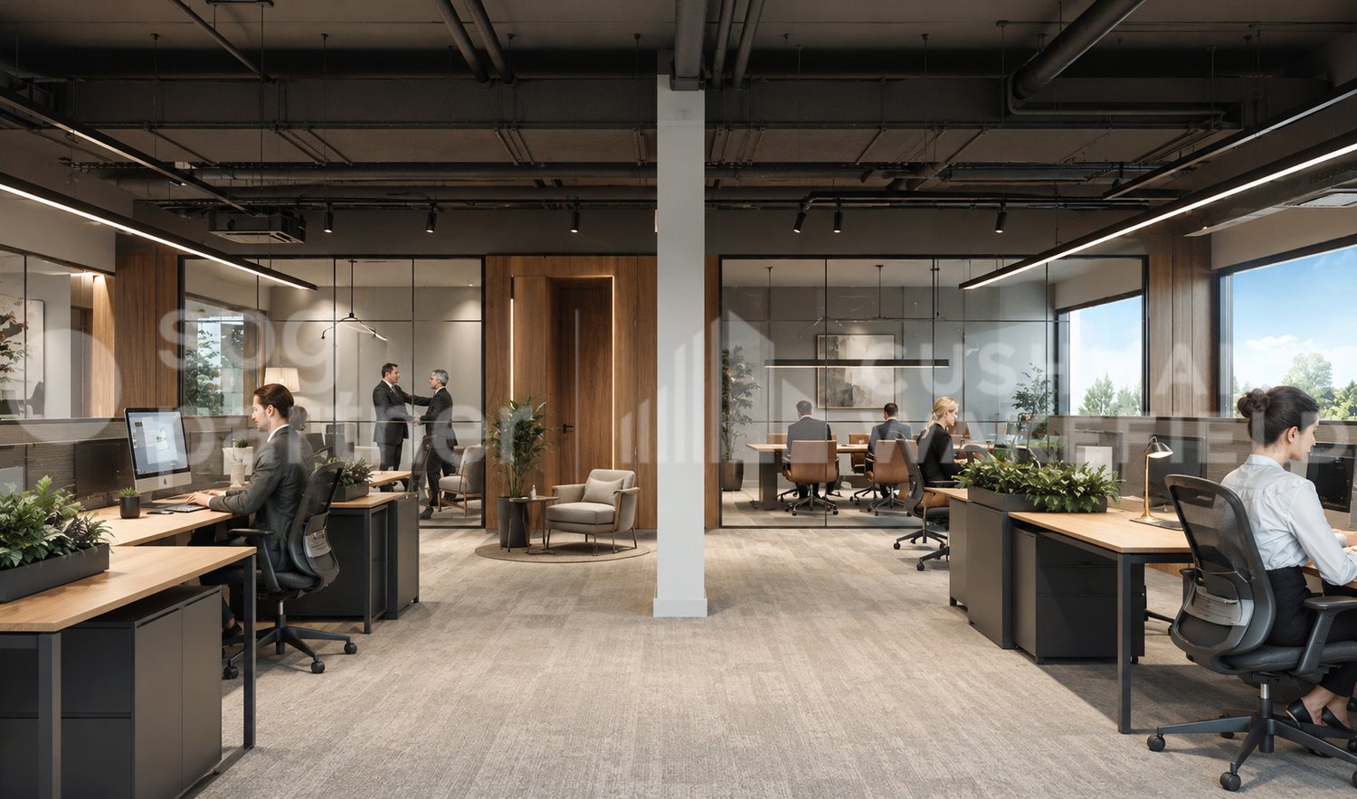 1200m² ufficio