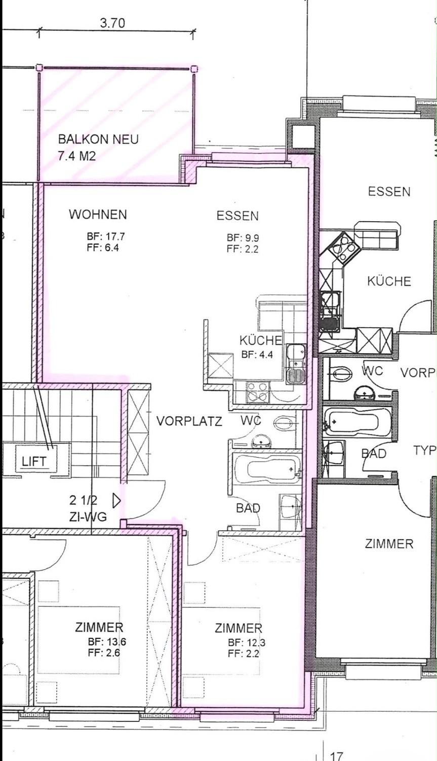 Appartamento di 2 ½ locali, foto 1 di 9