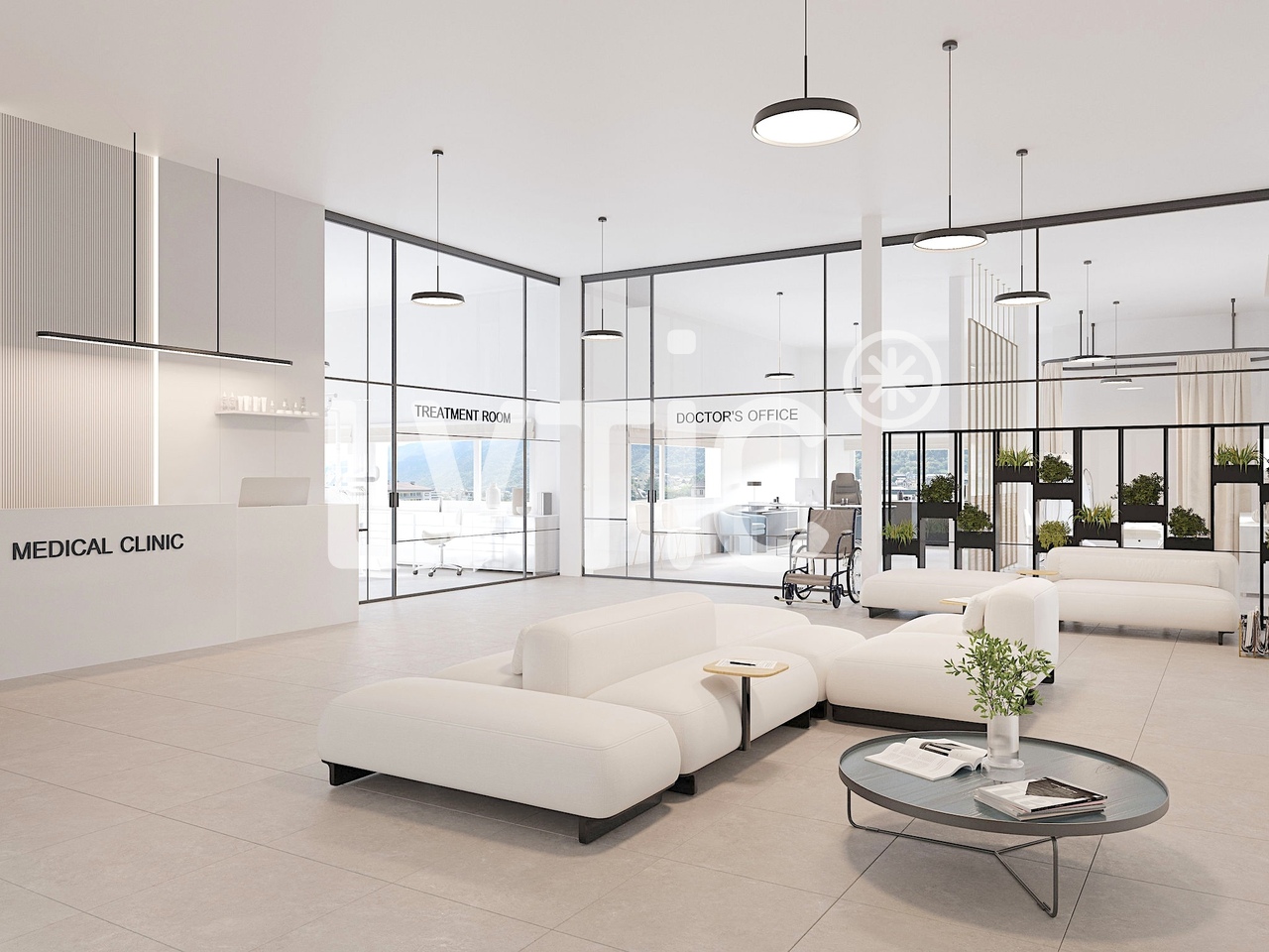 ufficio di 630m²
