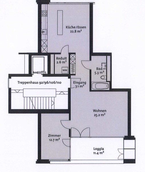 Appartement de 2 ½ pièces