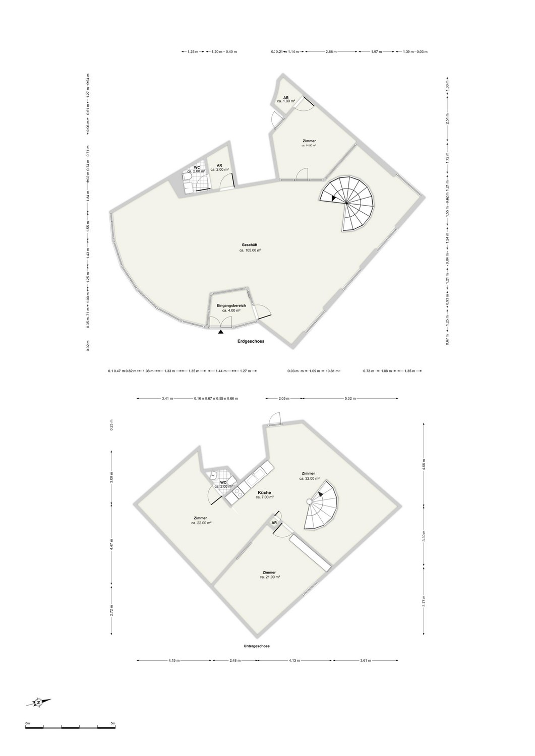 ufficio di 215m²
