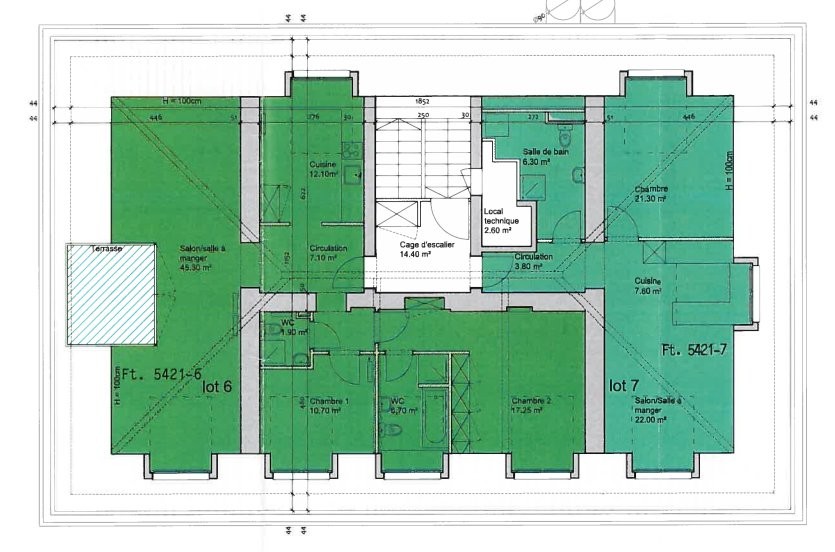 2 rooms mansard, foto 3 di 3