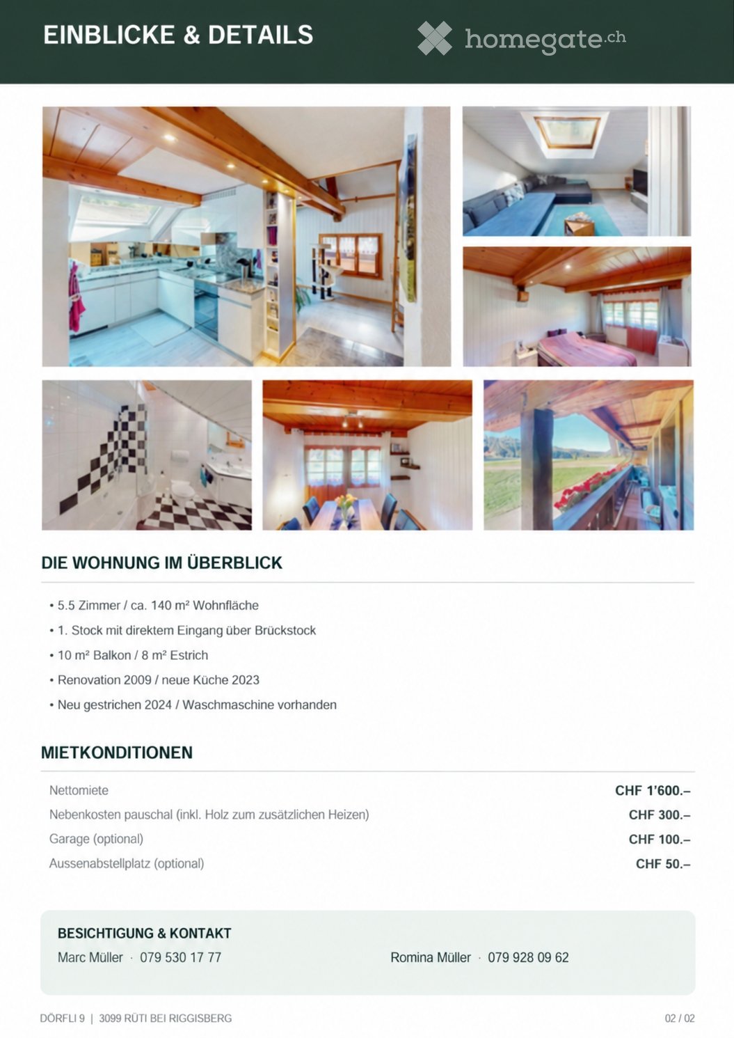 Appartamento di 3 ½ locali, foto 1 di 2
