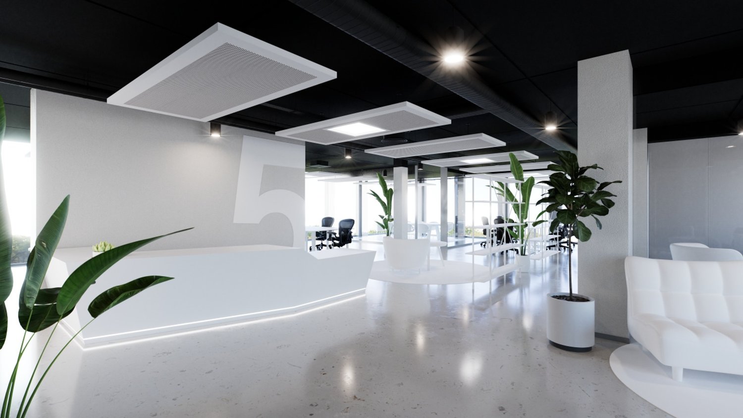 280m² Büro