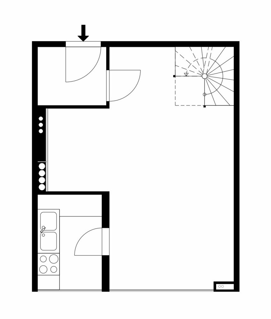 2 locali duplex, foto 9 di 10