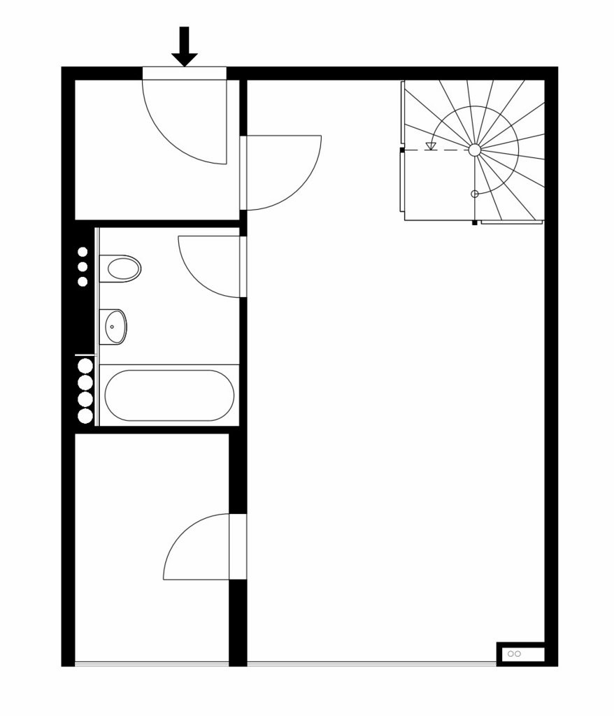 2 locali duplex, foto 10 di 10