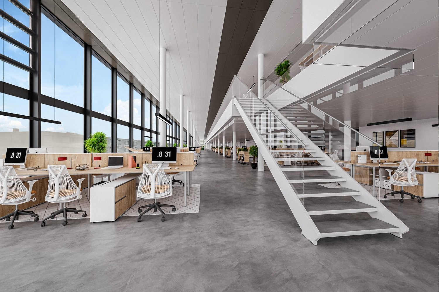 1000m² office