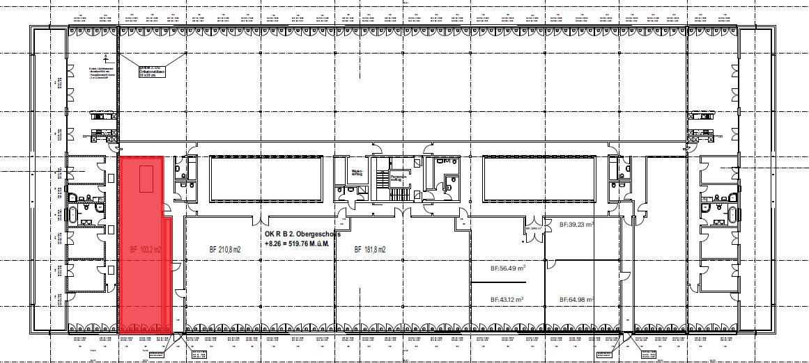 Locale di magazzino di 100m²