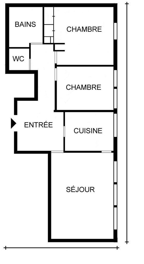 4 rooms apartment