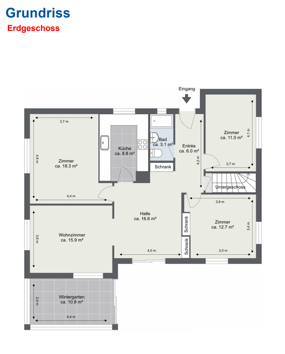 Casa unifamiliare di 4 ½ locali, foto 8 di 8
