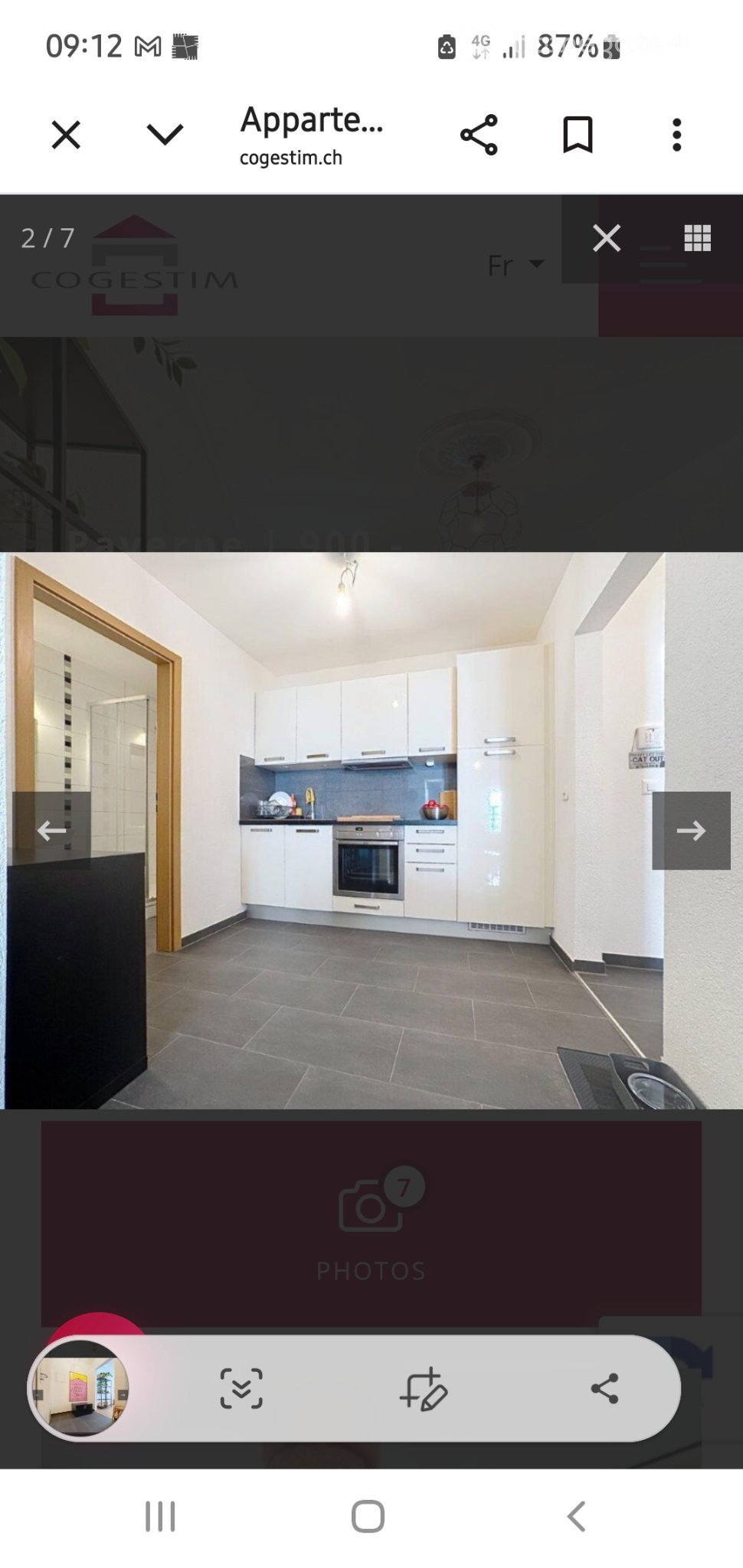 appartamento di 2 locali
