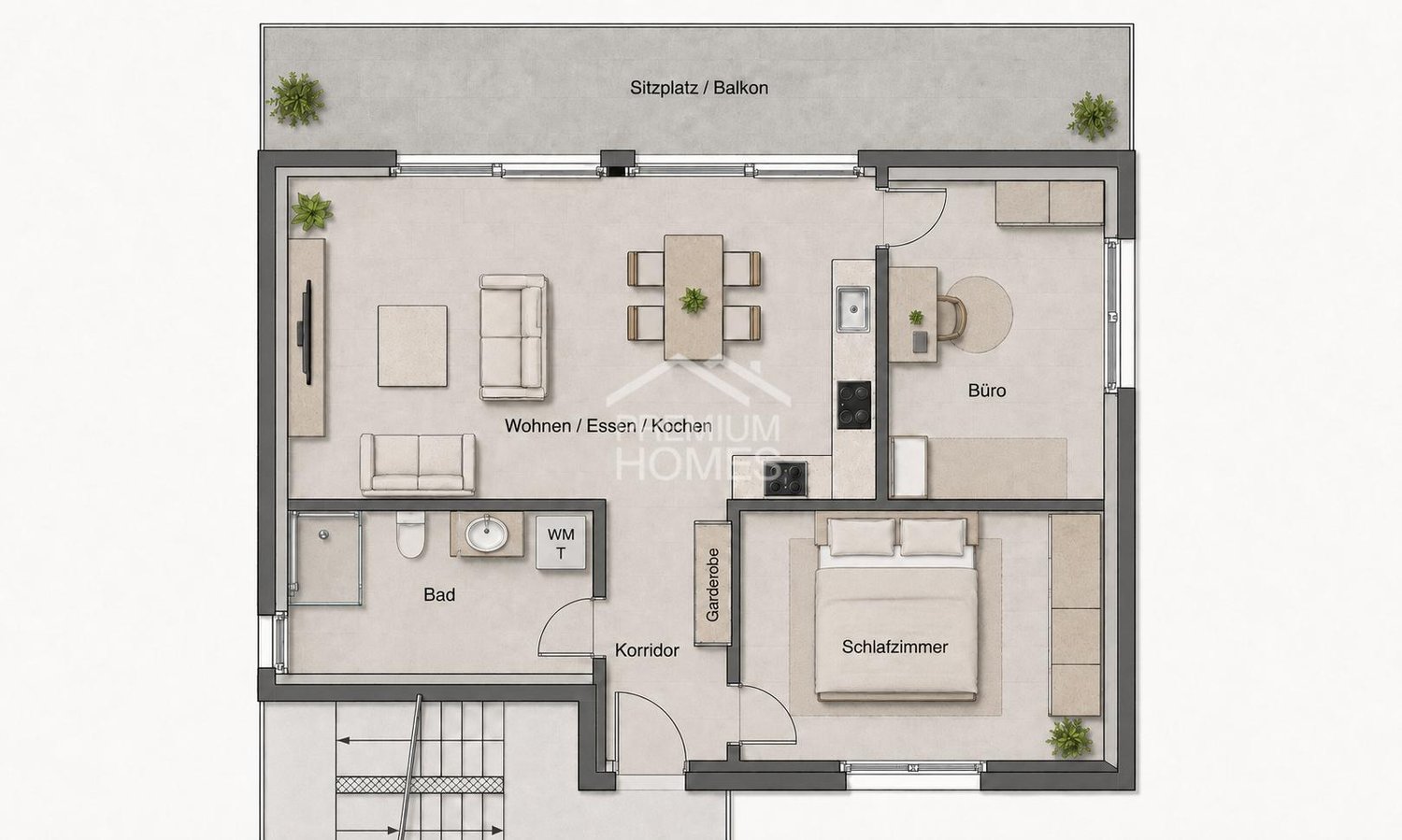 Appartamento di 3 ½ locali, foto 3 di 5
