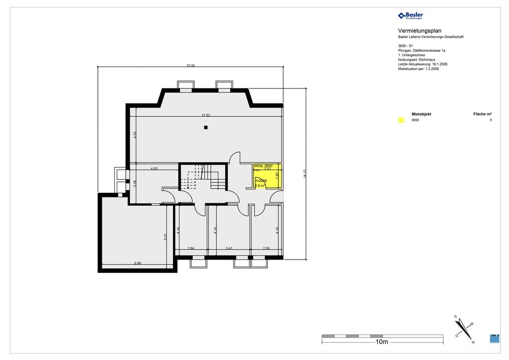5m² deposito