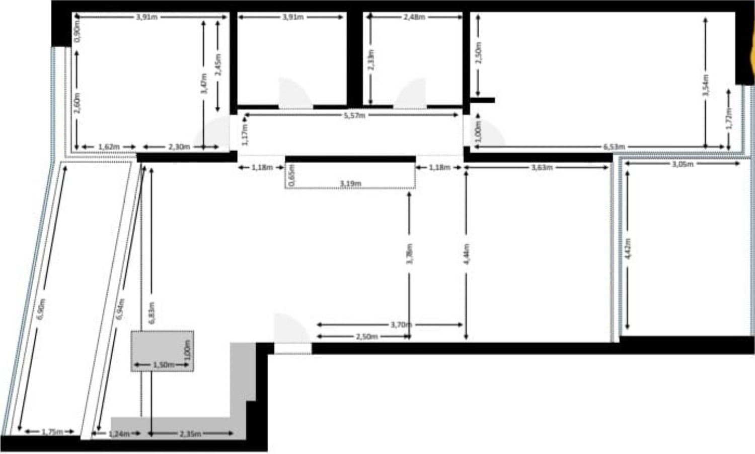 3 ½ Zimmer Wohnung