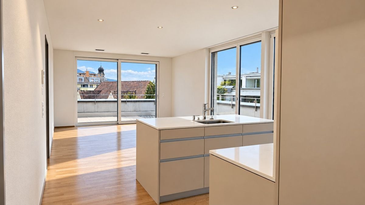 Appartamento attico di 2 ½ locali, foto 1 di 10