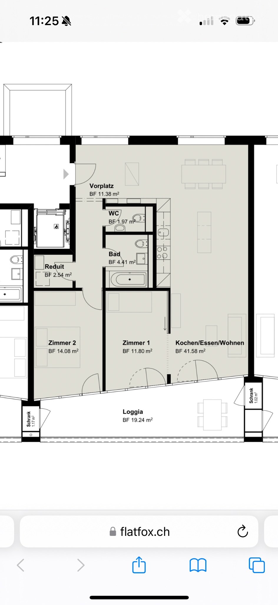 Appartamento di 3 ½ locali
