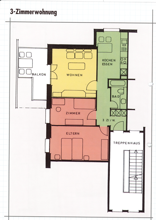appartamento di 3 locali, foto 7 di 8