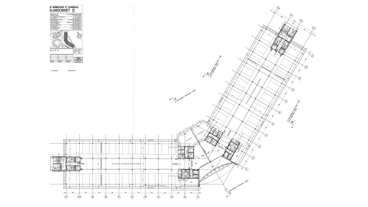 1150m² ufficio