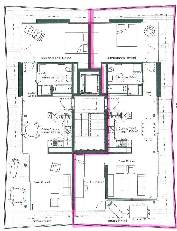 3 ½ locali appartamento attico