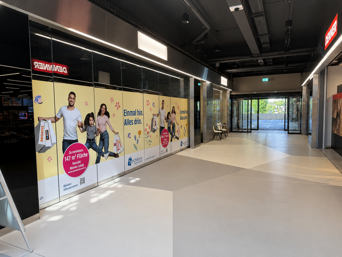 negozio di 158m²
