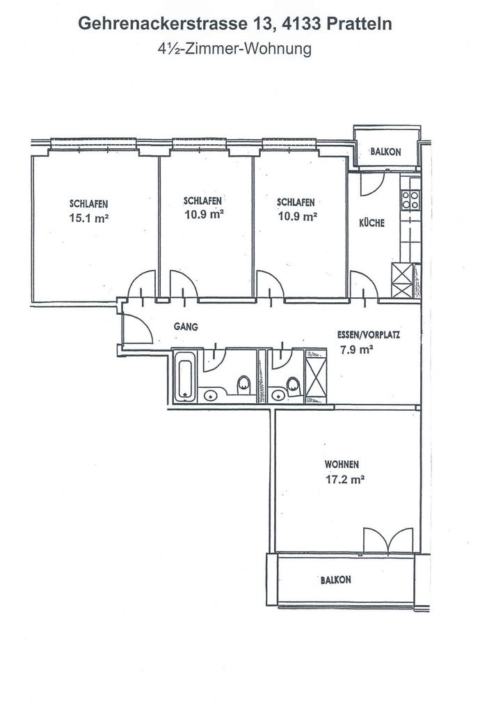 Appartamento di 4 ½ locali, foto 10 di 10