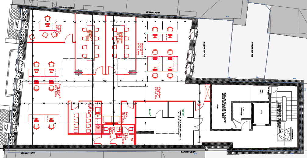 194m² ufficio, foto 5 di 6