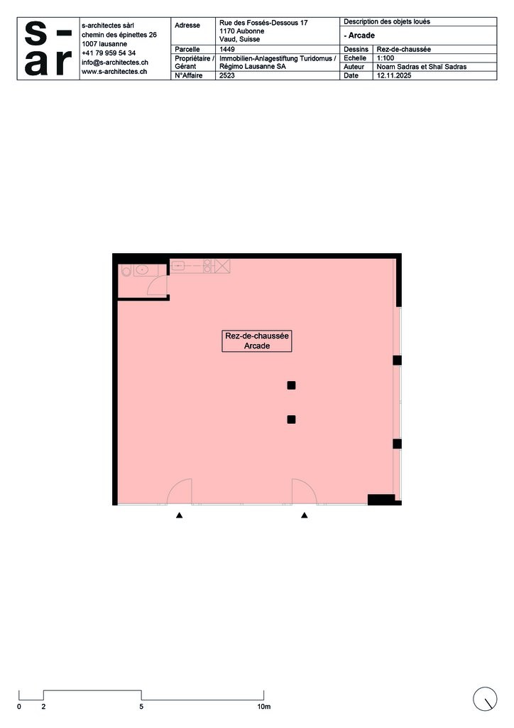 negozio di 116m²