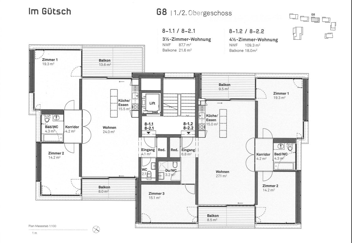 Appartamento di 2 ½ locali, foto 2 di 5