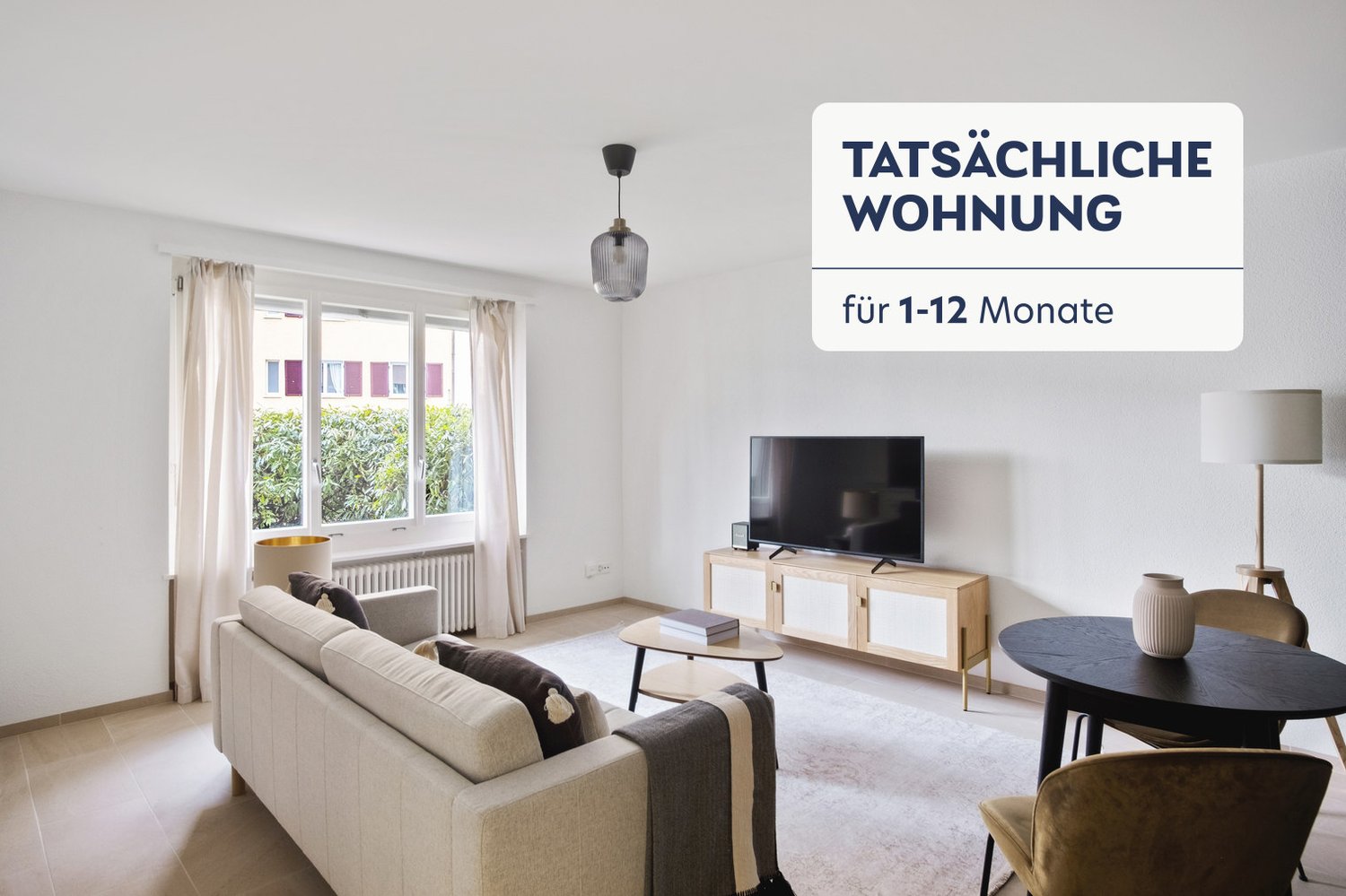 Appartamento arredato con 2 ½ locali
