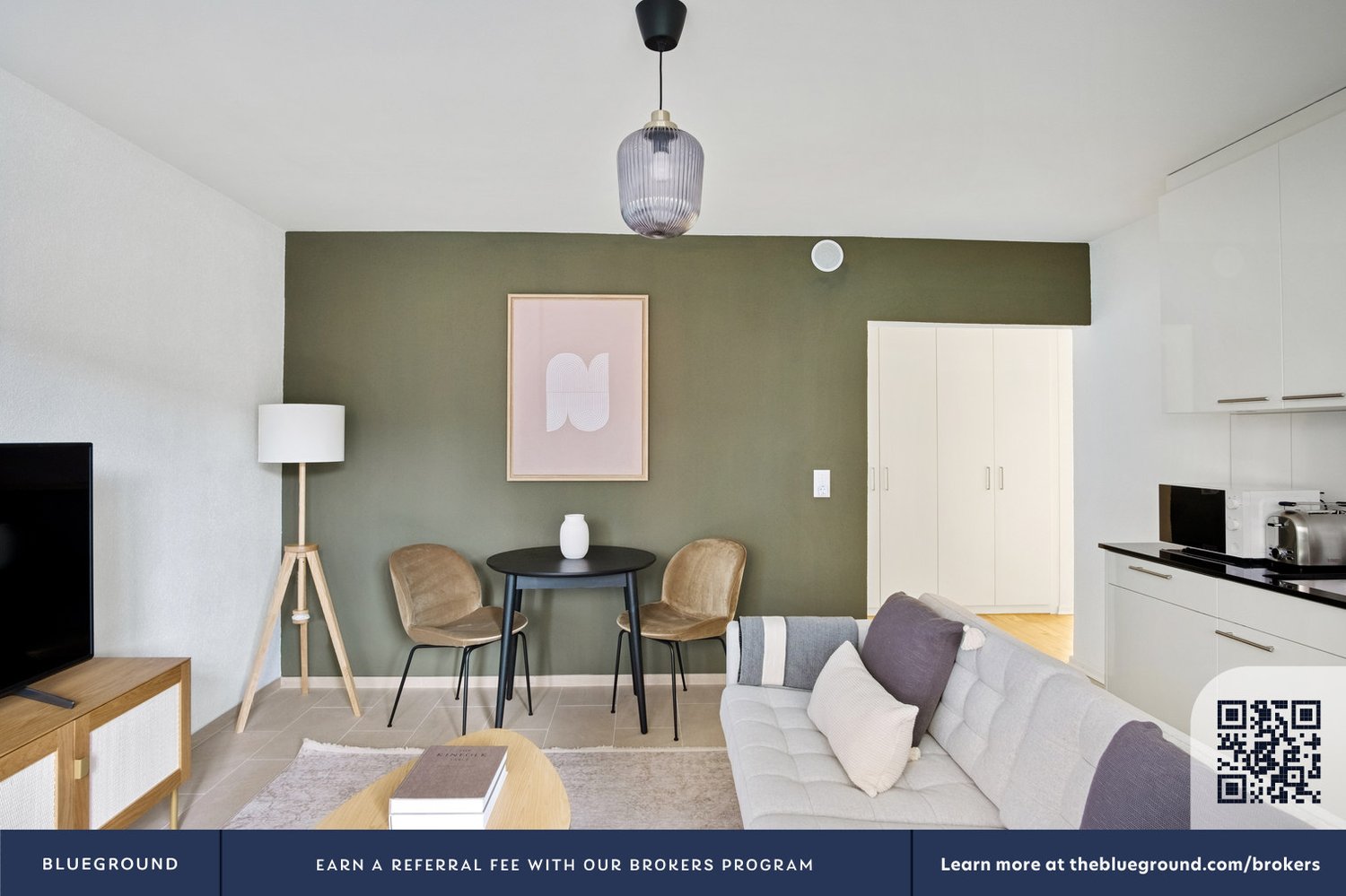 Appartamento arredato con 2 ½ locali