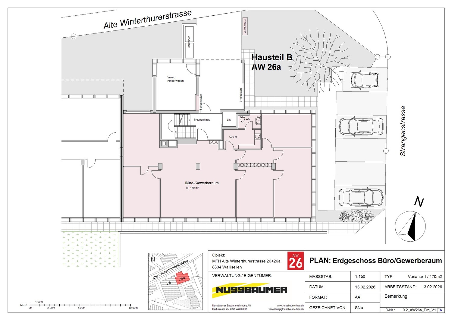 170m² ufficio