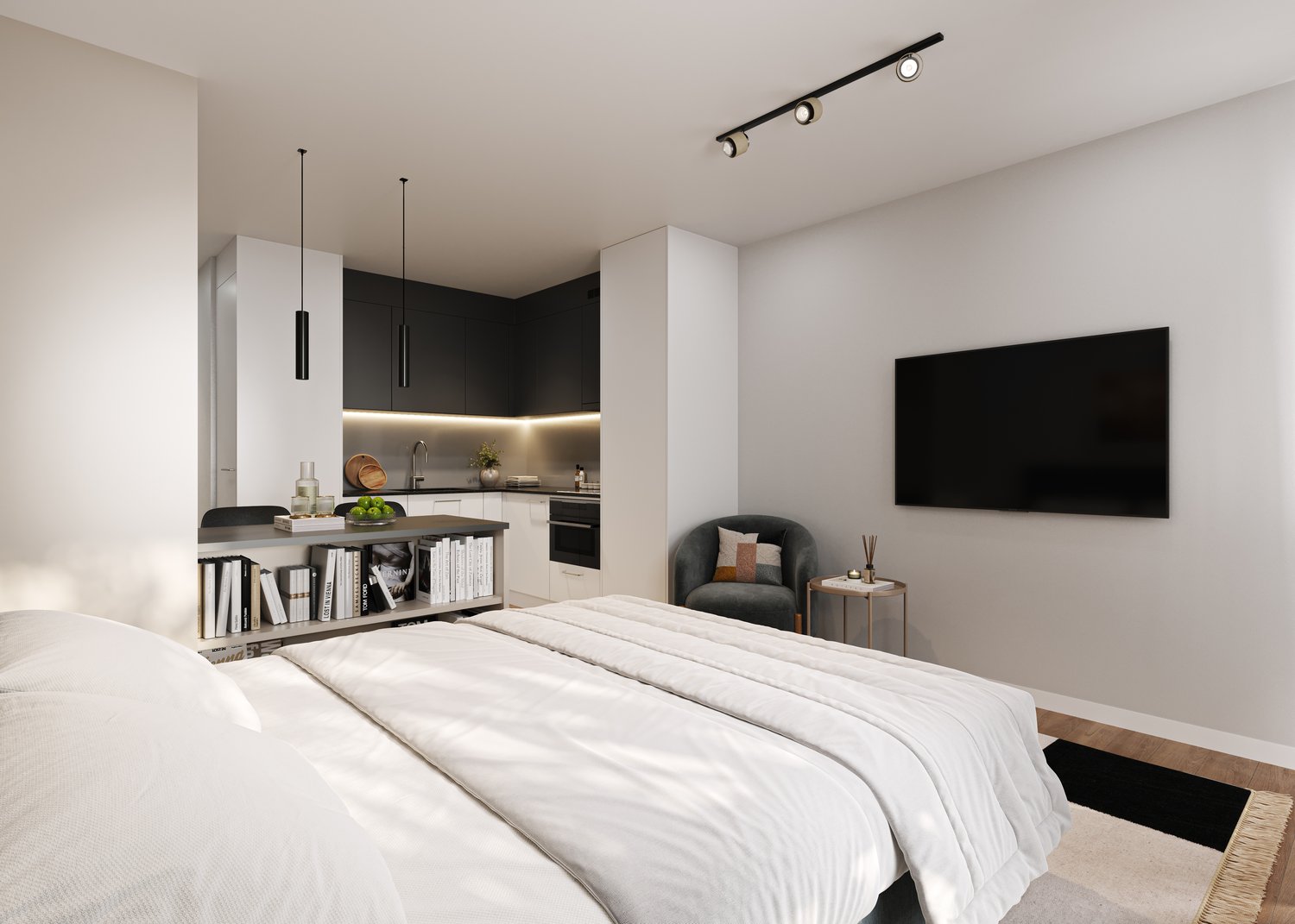 Appartamento arredato di 2 ½ locali, foto 3 di 9