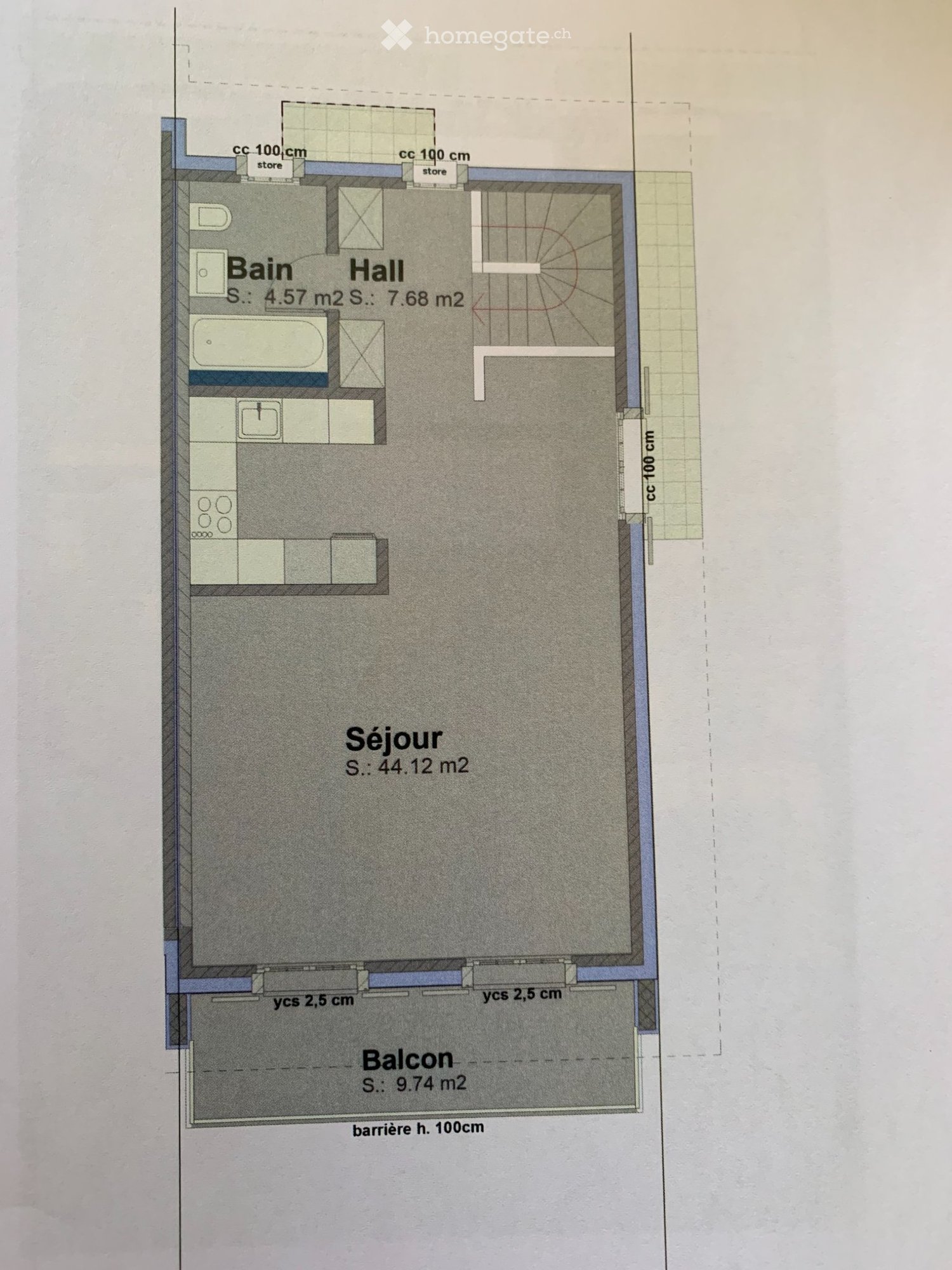 Appartamento di 2 ½ locali, foto 4 di 5