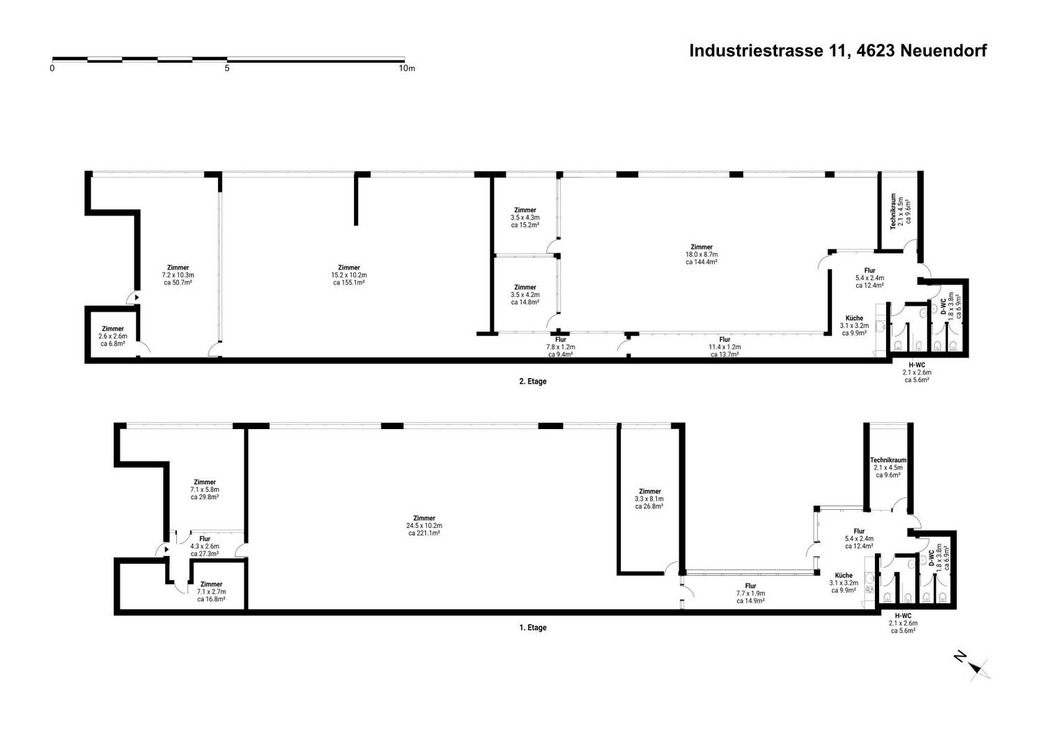 815m² ufficio