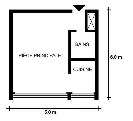 appartamento di 1 locale, foto 2 di 2