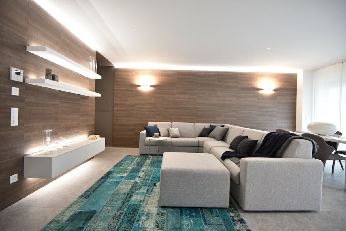 Modern Apartment Luxury C19 Bellinzona 

Appartamento di 3.5 locali a Bellinzona, nel cuore del Ticino, circondato dal verde con vista sulle montagne e sui castelli. 

L'appartamento dispone di un soggiorno luminoso con zona pranzo e cucina a pianta aperta, arredato con moderni mobili di design. 

È, foto 3 di 9