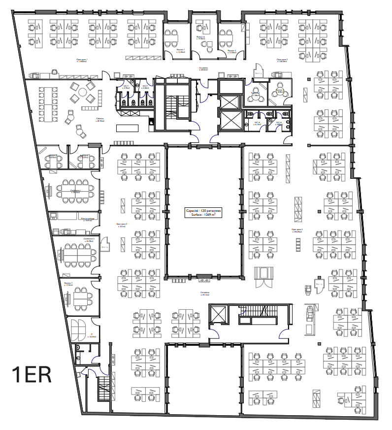 1000m² ufficio