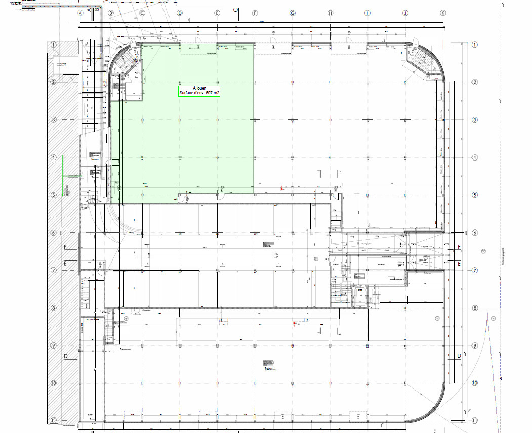 507m² officina